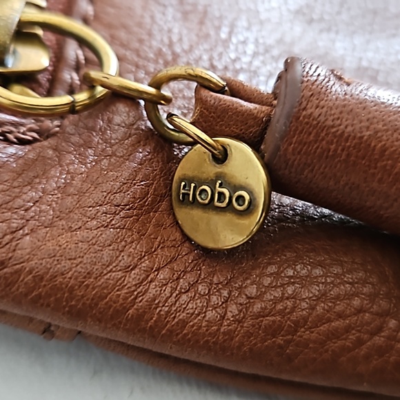 HOBO Sarah Brown Leather Tassel Cossbody Bag - Picture 5 of 10